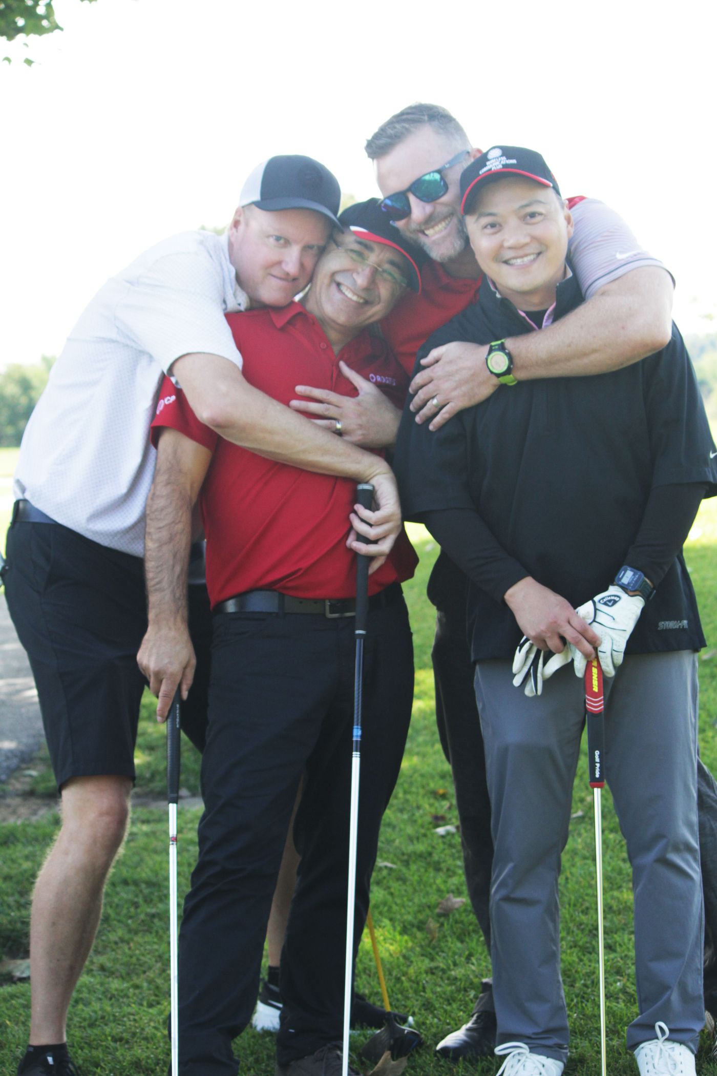 WCP team and customers together at the annual golf tournament