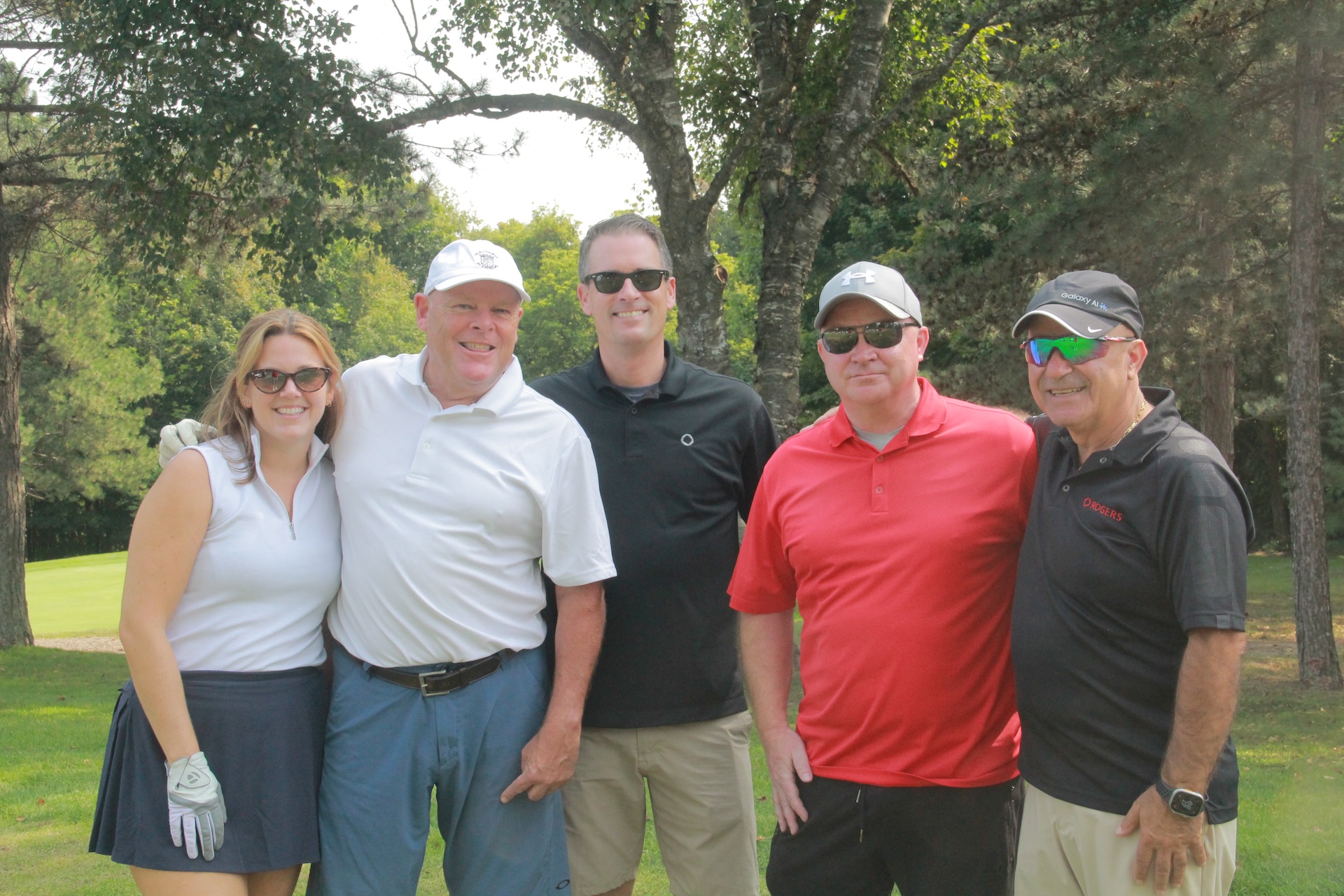 WCP team and customers together at the annual golf tournament